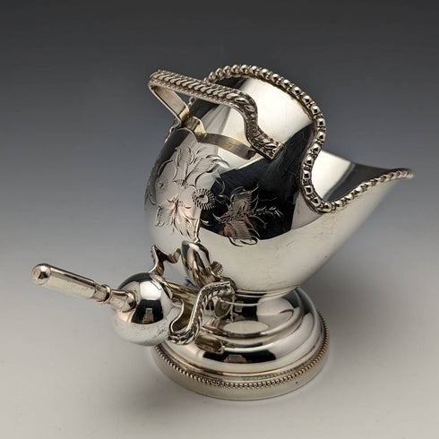 英國復古銀盤糖罐煤容器設計